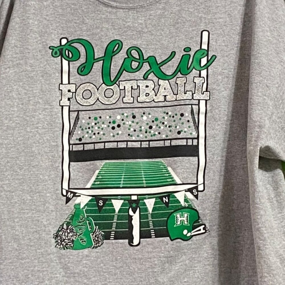 Hoxie Arkansas‎ Football T-Shirt Mens 2XL Gray USA Small Town High School Sports